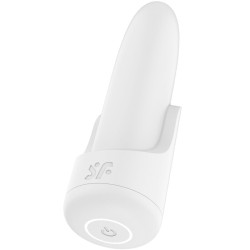 Satisfyer - Vibrateur Programme 12 Vibrations G-Spot Wave 4 Gris Foncé
